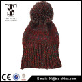 Red Color normal winter girl's knitted cap